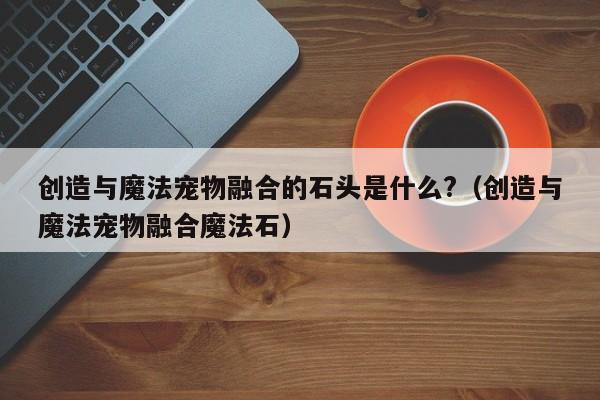创造与魔法宠物融合的石头是什么?（创造与魔法宠物融合魔法石）